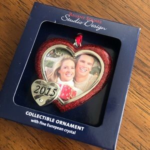 🎃5 for $25🎃 2015 Heart Frame Ornament NWT